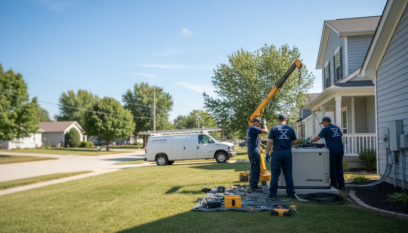 Generator Installation in Bunker Hill, IN near me